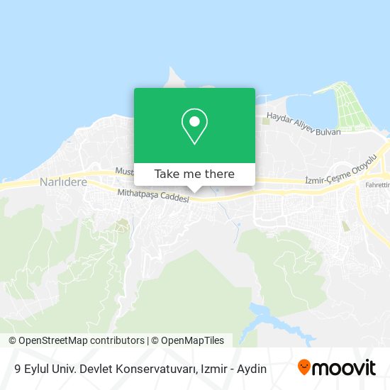9 Eylul Univ. Devlet Konservatuvarı map