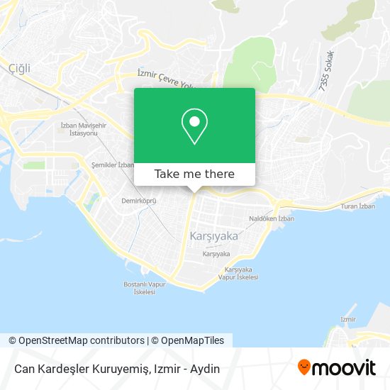 Can Kardeşler Kuruyemiş map