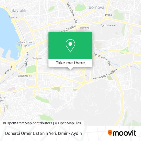 Dönerci Ömer Usta'nın Yeri map