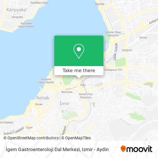 İgem Gastroenteroloji Dal Merkezi map