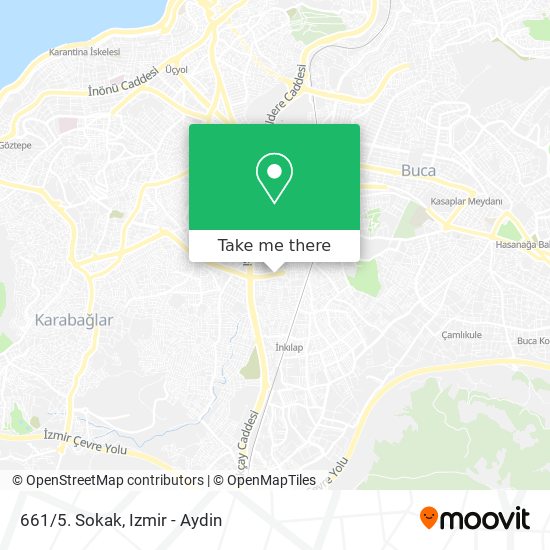 661/5. Sokak map