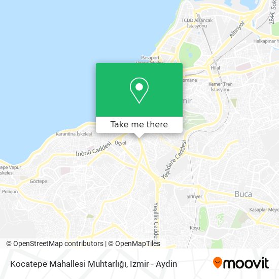 Kocatepe Mahallesi Muhtarlığı map