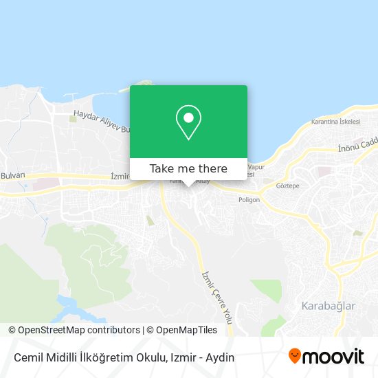 Cemil Midilli İlköğretim Okulu map