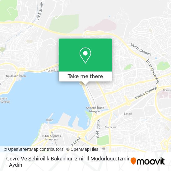 Çevre Ve Şehircilik Bakanlığı İzmir İl Müdürlüğü map
