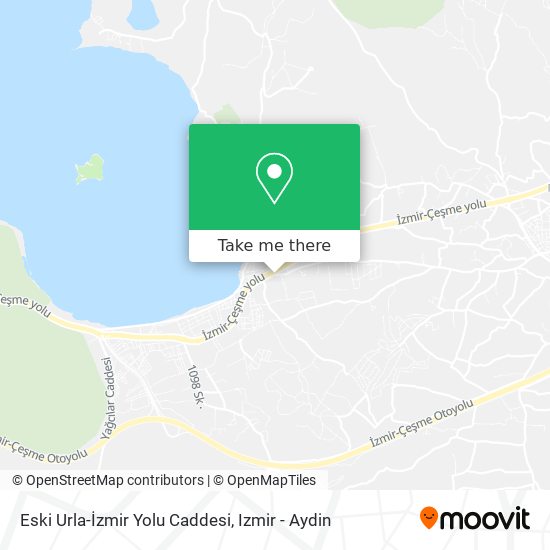 Eski Urla-İzmir Yolu Caddesi map