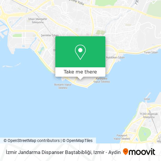 İzmir Jandarma Dispanser Baştabibliği map