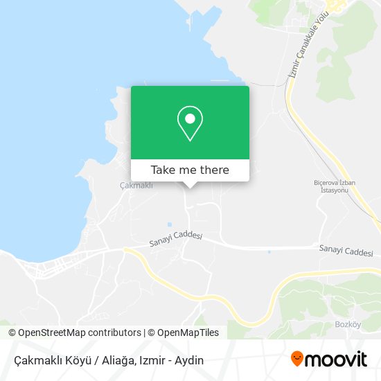 Çakmaklı Köyü / Aliağa map