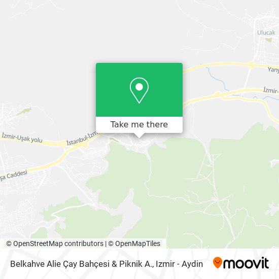 Belkahve Alie Çay Bahçesi & Piknik A. map