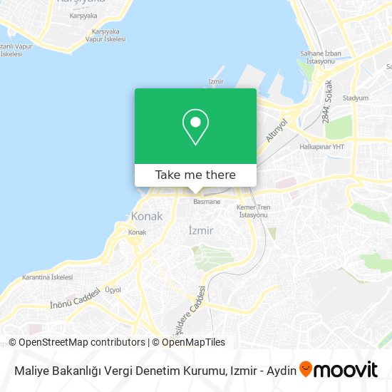 Maliye Bakanlığı Vergi Denetim Kurumu map