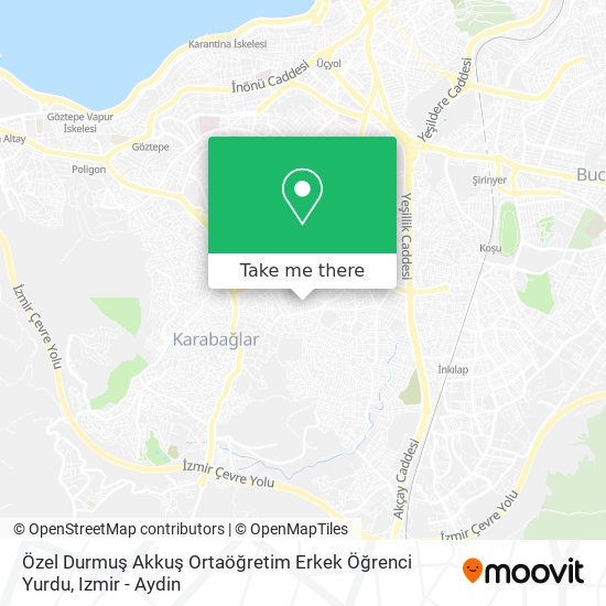 Özel Durmuş Akkuş Ortaöğretim Erkek Öğrenci Yurdu map