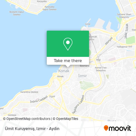 Ümit Kuruyemiş map