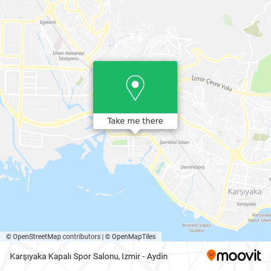 Karşıyaka Kapalı Spor Salonu map