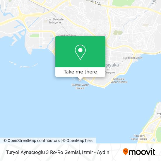 Turyol Aynacıoğlu 3 Ro-Ro Gemisi map