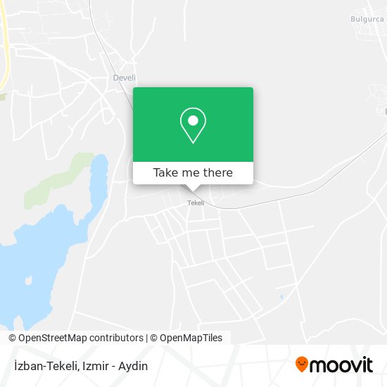 İzban-Tekeli map