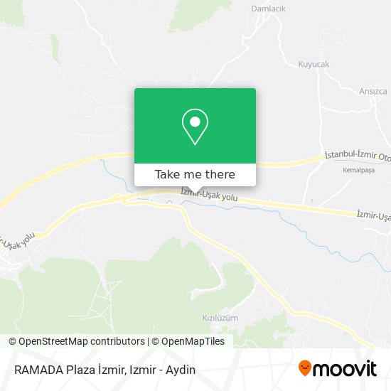 RAMADA Plaza İzmir map
