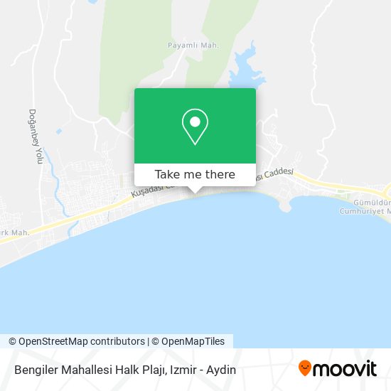 Bengiler Mahallesi Halk Plajı map