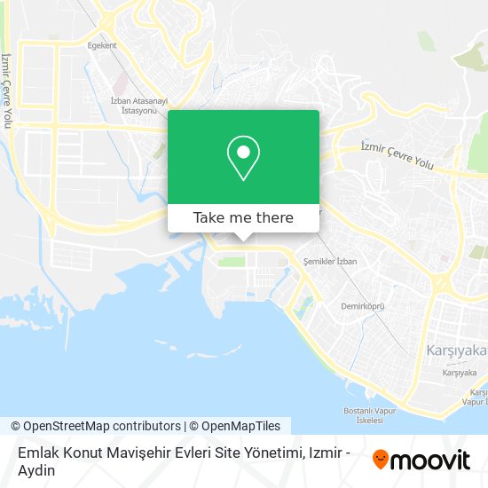 Emlak Konut Mavişehir Evleri Site Yönetimi map