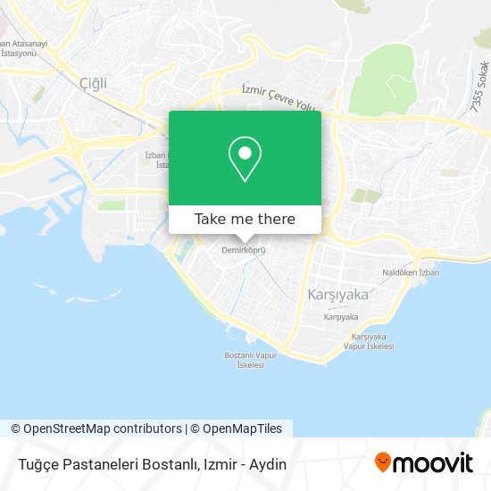 Tuğçe Pastaneleri Bostanlı map