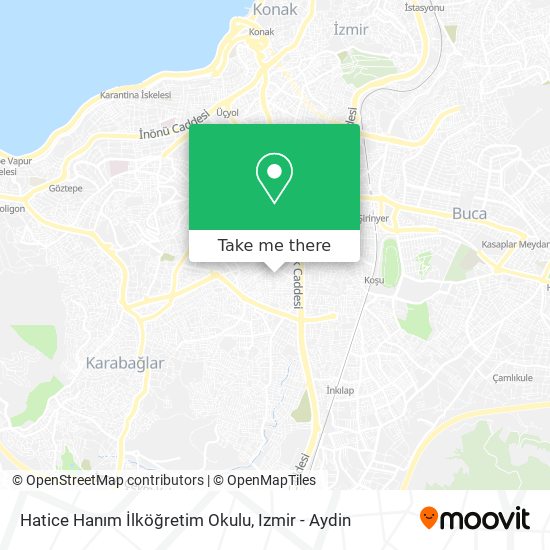 Hatice Hanım İlköğretim Okulu map