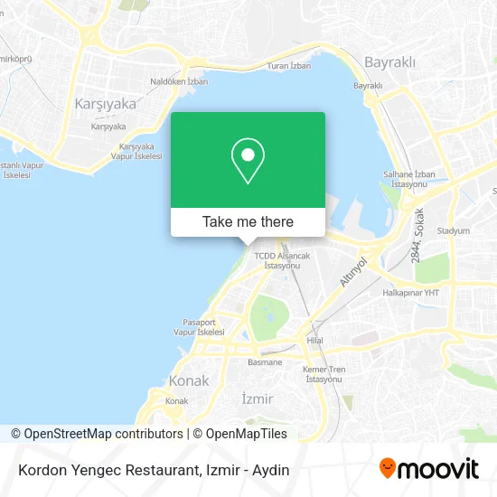 Kordon Yengec Restaurant map