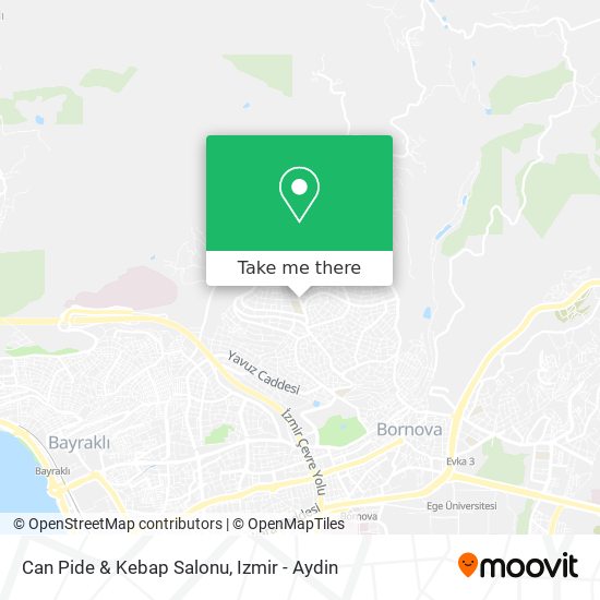 Can Pide & Kebap Salonu map