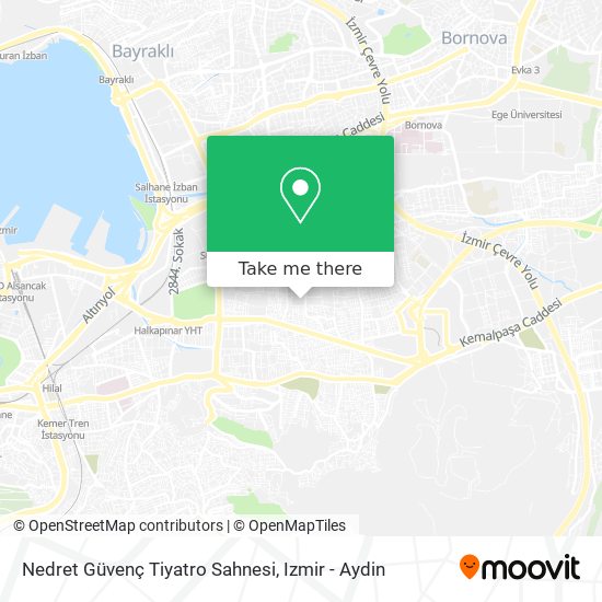 Nedret Güvenç Tiyatro Sahnesi map