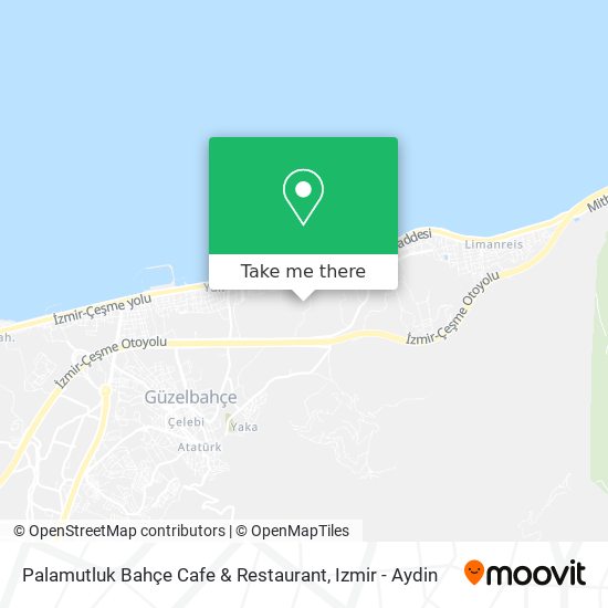 Palamutluk Bahçe Cafe & Restaurant map