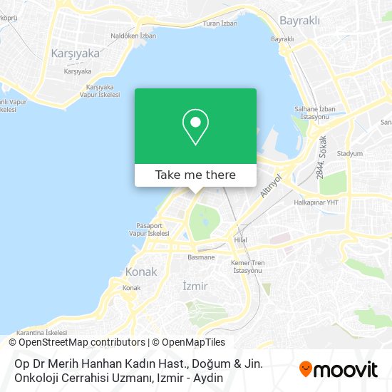 Op Dr Merih Hanhan Kadın Hast., Doğum & Jin. Onkoloji Cerrahisi Uzmanı map