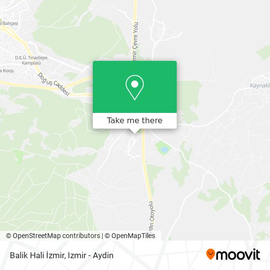 Balik Hali İzmir map