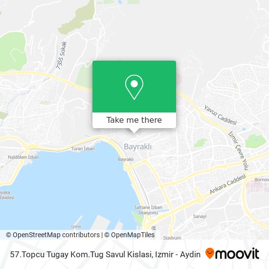 57.Topcu Tugay Kom.Tug Savul Kislasi map