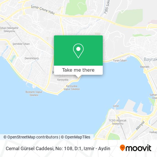 Cemal Gürsel Caddesi, No: 108, D:1 map