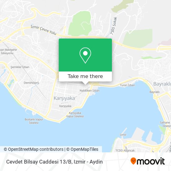 Cevdet Bilsay Caddesi 13/B map