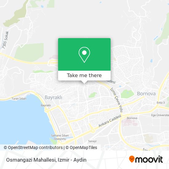 Osmangazi Mahallesi map