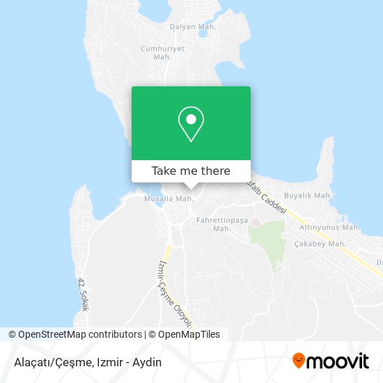 Alaçatı/Çeşme map
