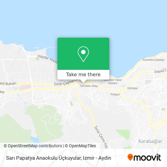 Sarı Papatya Anaokulu Üçkuyular map