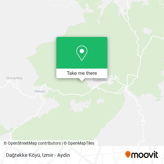 Dağtekke Köyü map