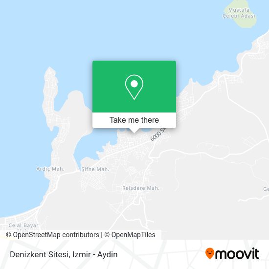 Denizkent Sitesi map