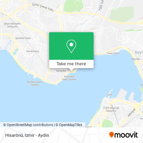 Hisarönü map