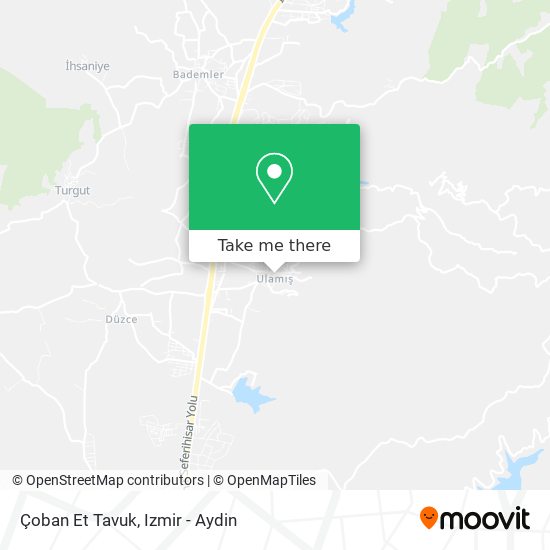 Çoban Et Tavuk map