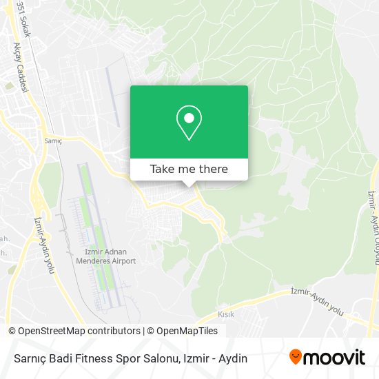 Sarnıç Badi Fitness Spor Salonu map