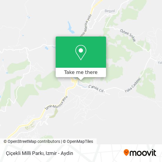 Çiçekli Milli Parkı map