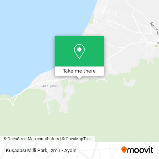 Kuşadası Milli Park map