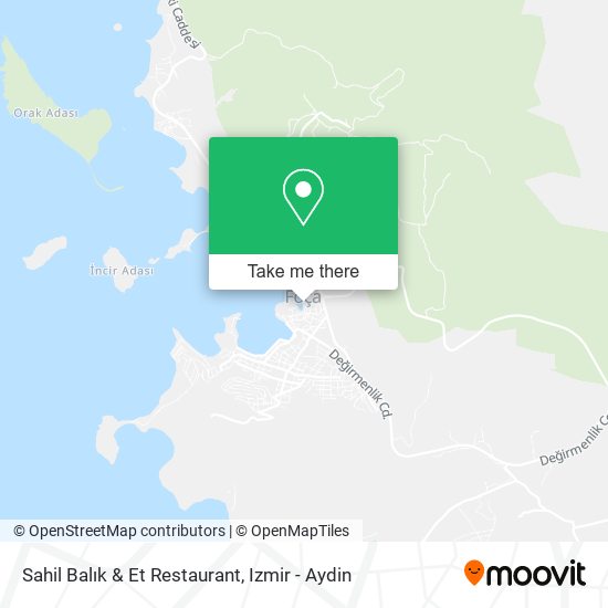 Sahil Balık & Et Restaurant map