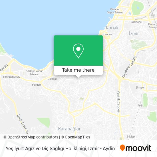 Yeşilyurt Ağız ve Diş Sağlığı Polikliniği map