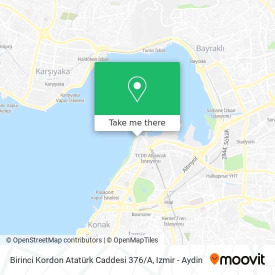 Birinci Kordon Atatürk Caddesi 376 / A map