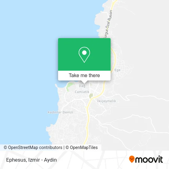 Ephesus map