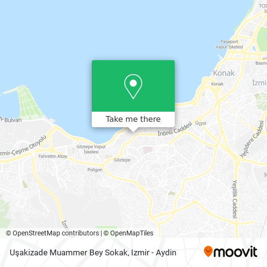 Uşakizade Muammer Bey Sokak map