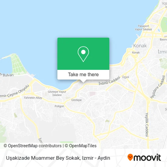 Uşakizade Muammer Bey Sokak map