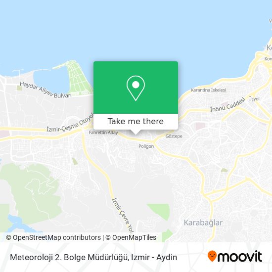 Meteoroloji 2. Bolge Müdürlüğü map