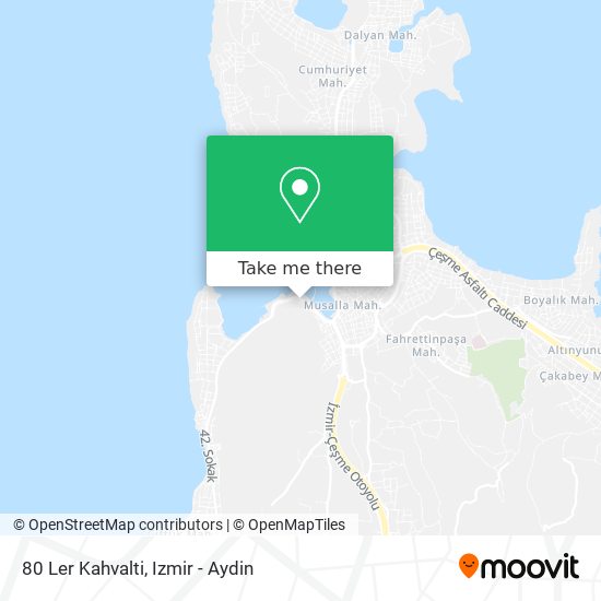 80 Ler Kahvalti map